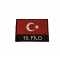 10. FİLO TÜRK BAYRAĞI PATCH
