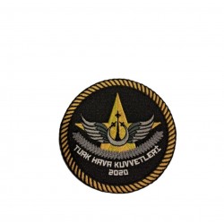 TÜRK HAVA KUVVETLERİ 2020 SARI PATCH TÜRK HAVA KUVVETLERİ 2020 SARI PATCH
