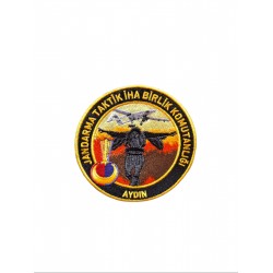 JANDARMA TAKTİK İHA BİRLİK KOMUTANLIĞI KOL PATCH-AYDIN JANDARMA TAKTİK İHA BİRLİK KOMUTANLIĞI KOL PATCH-AYDIN