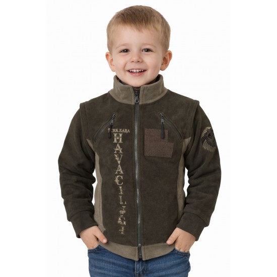 KARA HAVACILIK ÇOCUK POLARI