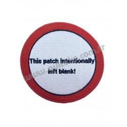 BLANK PATCH