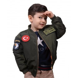 ÇOCUK UÇUŞ MONTU HAKİ RENK