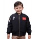 ÇOCUK UÇUŞ MONTU SİYAH RENK ÇOCUK UÇUŞ MONTU SİYAH RENK