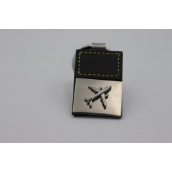 DERİ UÇAK METAL ANAHTARLIK