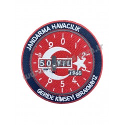 JANDARMA HAVACILIK 50. YIL KIRMIZI