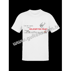 NOT GOOSE HELICOPTER PILOT BEYAZ T-SHIRT NOT GOOSE HELICOPTER PILOT BEYAZ T-SHIRT