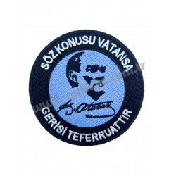 SÖZ KONUSU VATANSA GERİSİ TEFERRUATTIR MAVİ