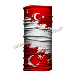 TÜRK BAYRAĞI BUFF STİL 2 TÜRK BAYRAĞI BUFF STİL 2