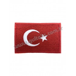 TÜRK BAYRAĞI PATCH KIRMIZI TÜRK BAYRAĞI PATCH KIRMIZI
