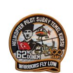 62. DÖNEM HELİKOPTER PİLOT SB TEMEL KURSU PATCH