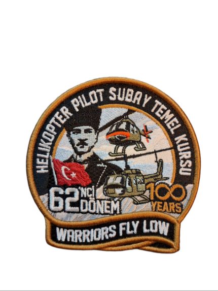 62. DÖNEM HELİKOPTER PİLOT SB TEMEL KURSU PATCH