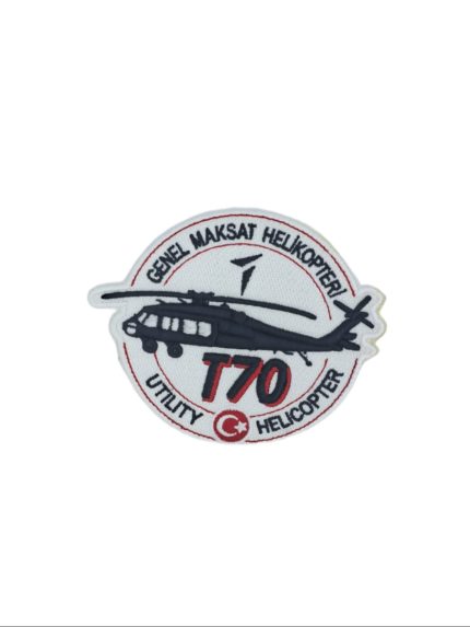 T-70 GENEL MAKSAT HELİKOPTERİ PATCH