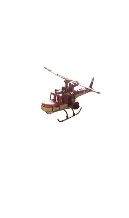 KIRMIZI METAL HELİKOPTER BİBLO