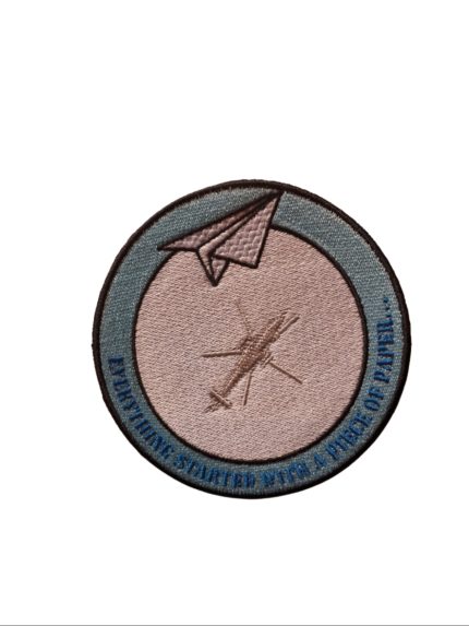 T129 KAĞIT UÇAK PATCH