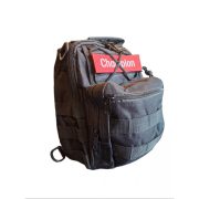 SİYAH ÖNÜ CIRTLI BEL/OMUZ ÇANTASI - Görsel 2