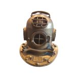 DEKORATİF METAL DALGIÇ KASKI