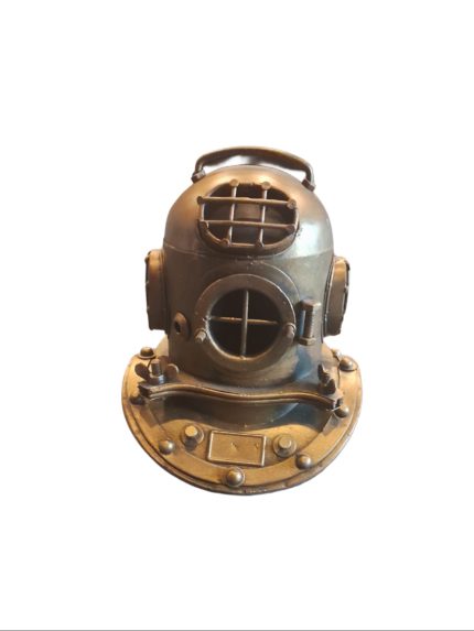 DEKORATİF METAL DALGIÇ KASKI