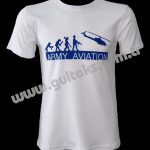 ARMY AVIATION BEYAZ T-SHIRT