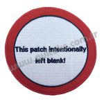 BLANK PATCH