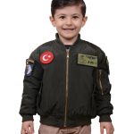 ÇOCUK UÇUŞ MONTU HAKİ RENK
