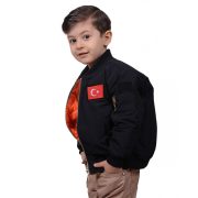 ÇOCUK UÇUŞ MONTU SİYAH RENK - Görsel 3