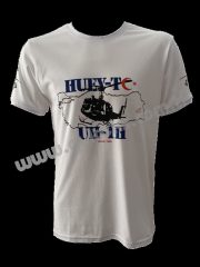 HUEY-TC UH-1H BEYAZ T-SHIRT