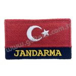 JANDARMA YAZILI TÜRK BAYRAĞI
