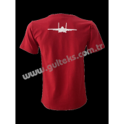 LETs FLY KIRMIZI T-SHIRT - Görsel 2