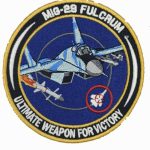MIG-29 FULCRUM PATCH