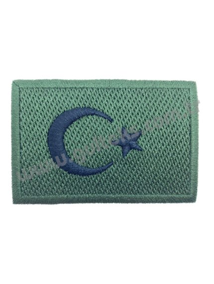 TÜRK BAYRAĞI PATCH HAKİ